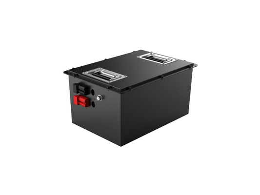 Batería LiFePo4 de alta capacidad para vehículos AGV con tiempo de funcionamiento prolongado de 48V 120Ah